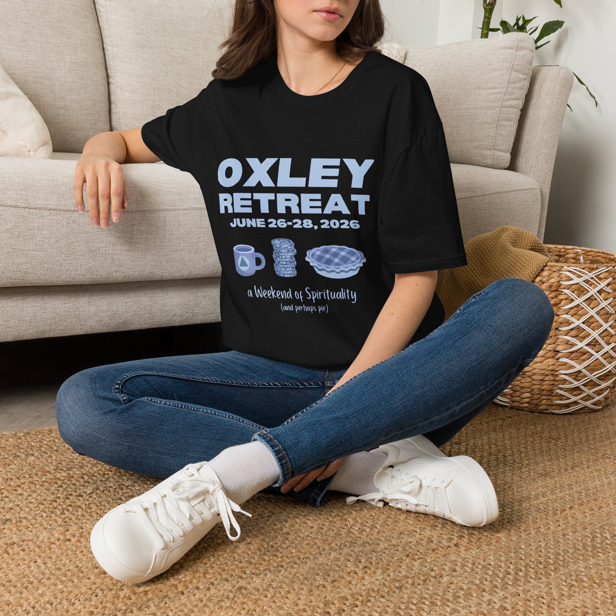 Oxley Retreat shirt- dark options soft tee