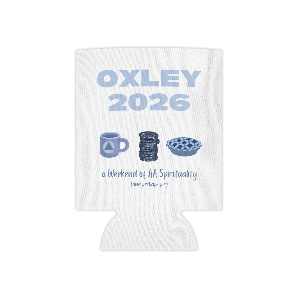 Can Cooler — Oxley Retreat 2026 Weekend of AA Spirituality Souvenir