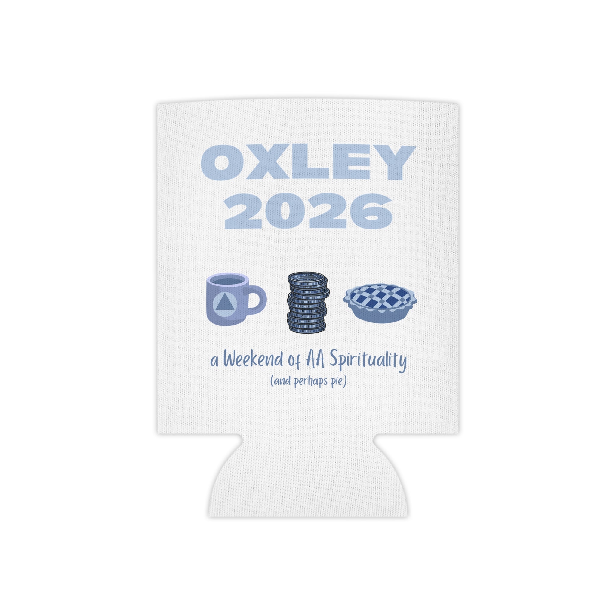 Can Cooler — Oxley Retreat 2026 Weekend of AA Spirituality Souvenir