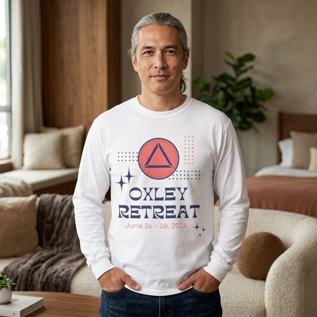 Oxley 2026 Long Sleeve Tee - Mid Century Modern Logo