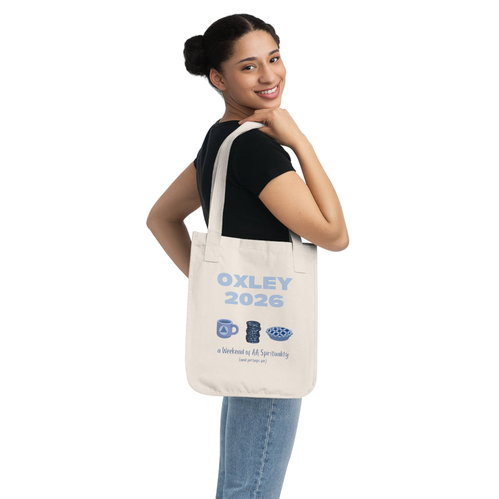 Tote Bag — Oxley Retreat 2026 Canvas Tote (AA Spirituality Weekend)