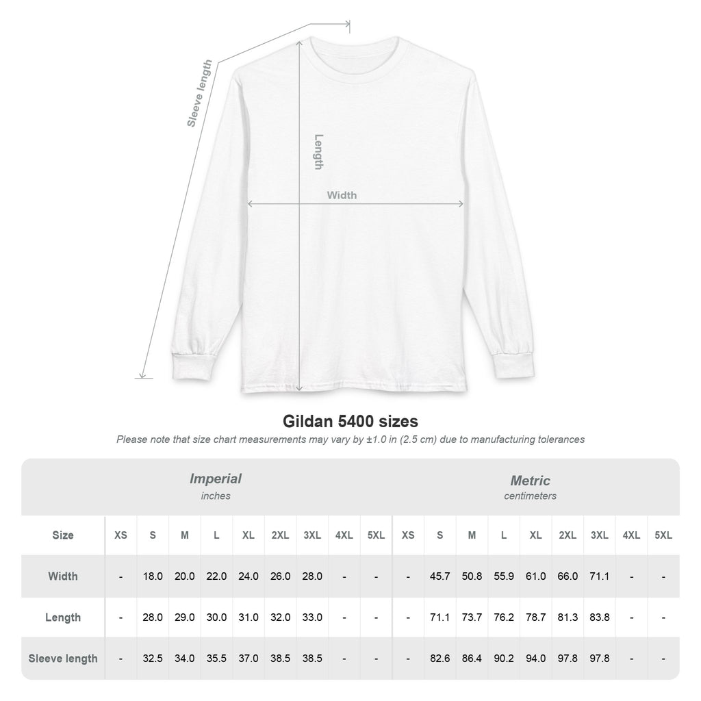 Oxley 2026 Long Sleeve Tee - Peaceful Blue Logo