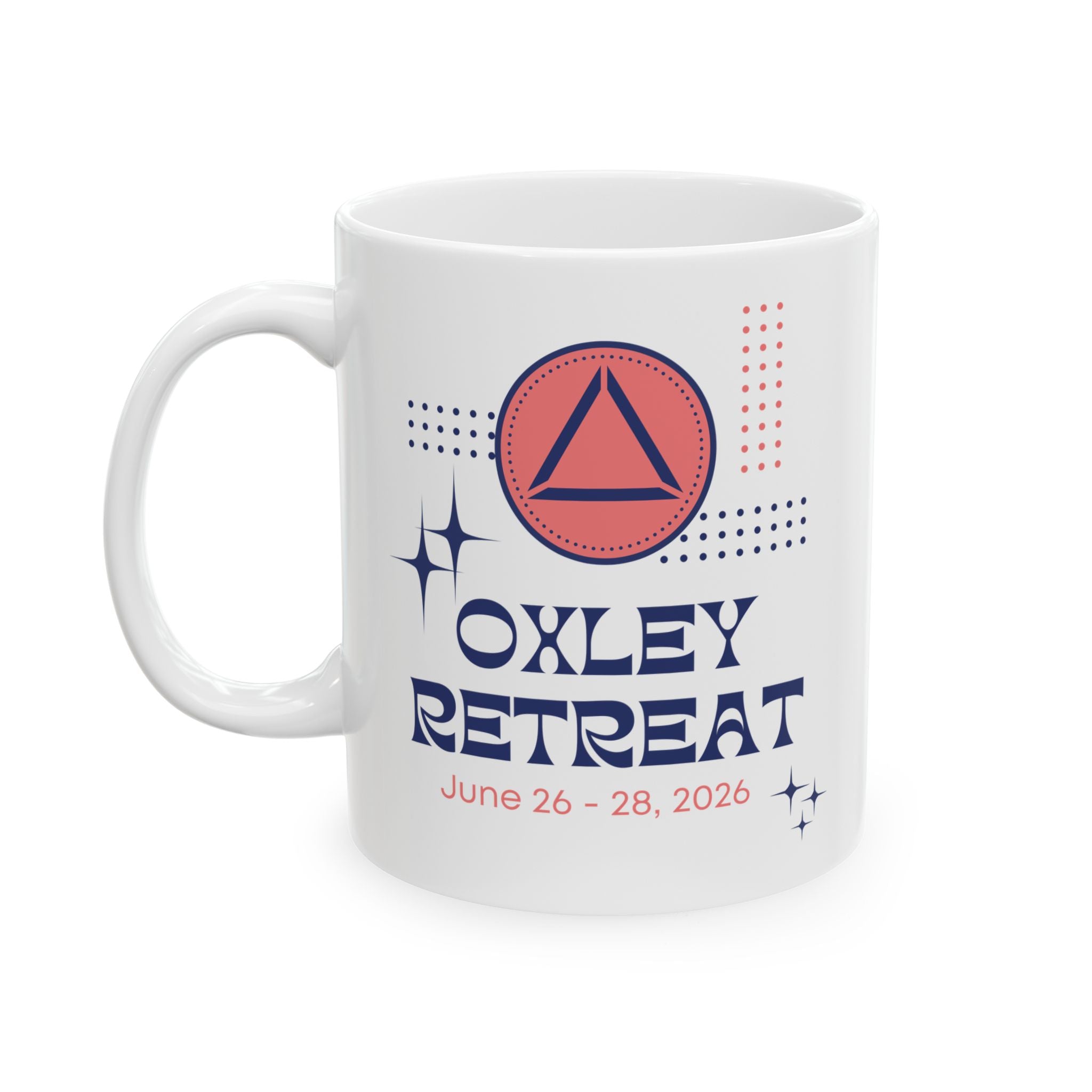 Retro Space ‘To the Moon’ Ceramic Mug — Inspirational Rocket Coffee Cup (11oz & 15oz)
