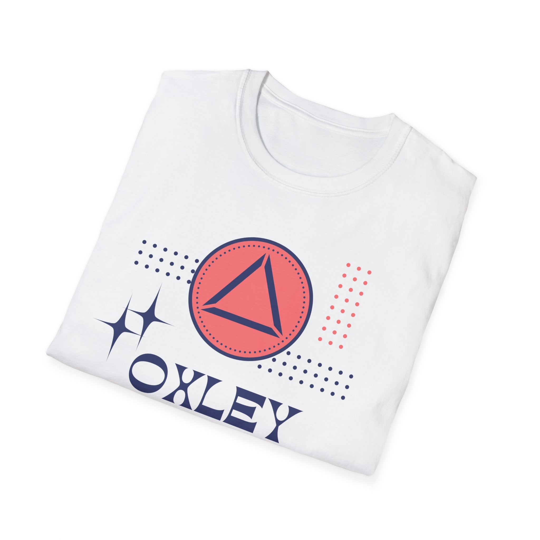Oxley 2026 T-Shirt — Retro Triangle Logo Unisex Tee