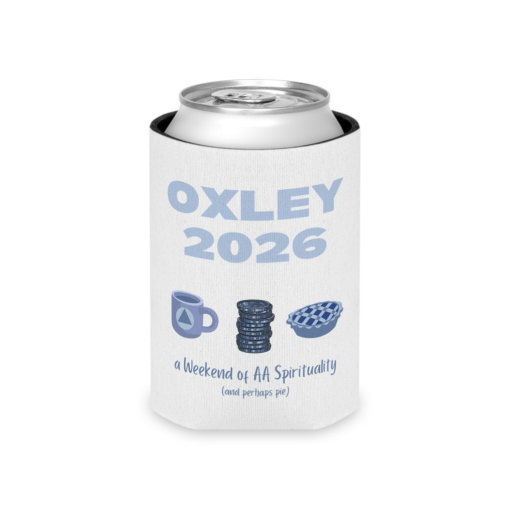 Can Cooler — Oxley Retreat 2026 Weekend of AA Spirituality Souvenir