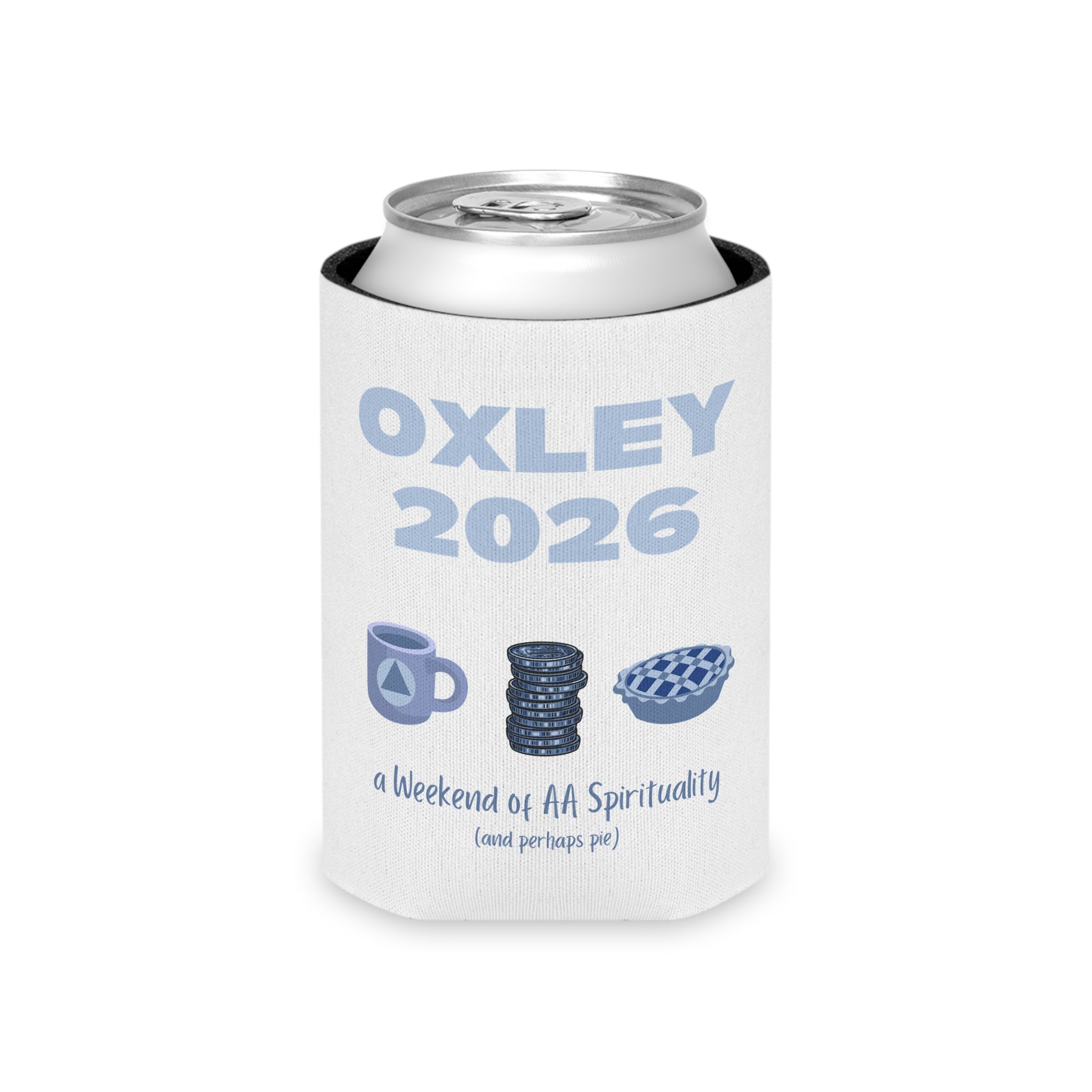 Can Cooler — Oxley Retreat 2026 Weekend of AA Spirituality Souvenir