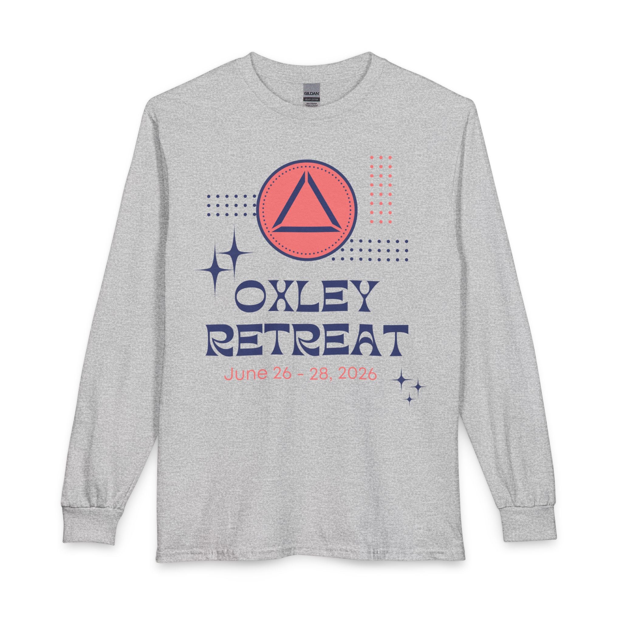 Oxley 2026 Long Sleeve Tee - Mid Century Modern Logo