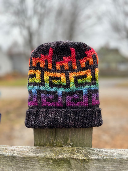 Hedge Maze Hat Yarn Kit