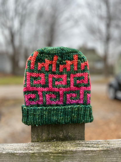 Hedge Maze Hat Yarn Kit